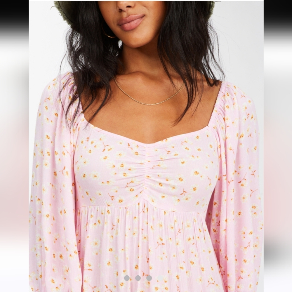 Billabong Pink Floral Dress #118